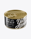 150g Fish Can Mockup