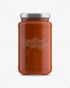 Tomato Sauce Jar Mockup