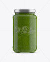 Pesto Sauce Jar Mockup Pesto Sauce Jar Mockup