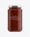 Salsa Sauce Jar Mockup