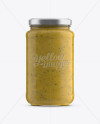 Mustard Jar Mockup