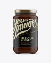 BBQ Sauce Jar Mockup