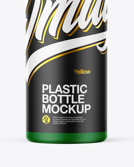 Matte Bottle Mockup