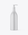 Matte Shampoo Bottle Mockup Matte Shampoo Bottle Mockup