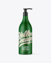 Matte Shampoo Bottle Mockup Matte Shampoo Bottle Mockup