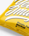 Glossy Parcel Mockup