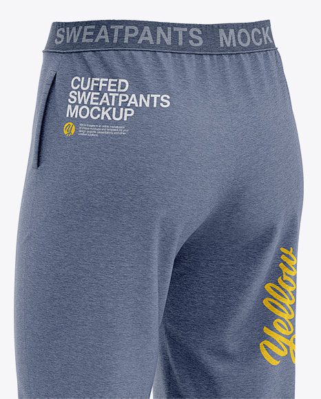 Heather Joggers Sweatpants - Free Download Images High Quality PNG, JPG