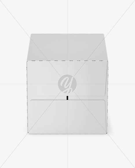 Glossy Paper Box Mockup