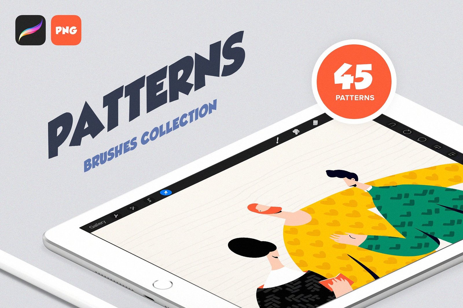 Procreate Patterns: Brushes Set Procreate Patterns: Brushes Set
