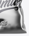 Metallic Snack Package Mockup