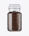 Coffee Beans Glass Jar Mockup