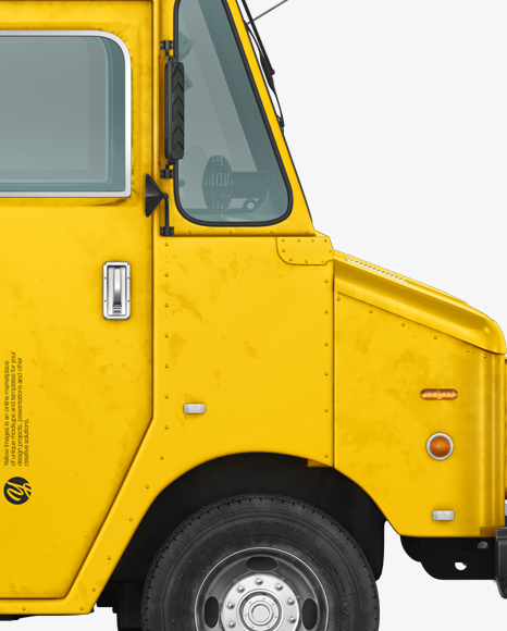 Foodtruck Mockup - Side View