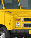 Foodtruck Mockup - Half Side View