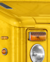 Foodtruck Mockup - Half Side View