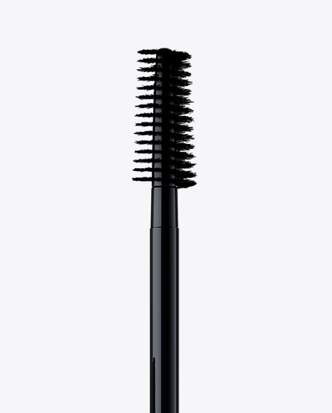 Opened Glossy Mascara Tube Mockup