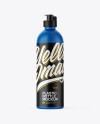 Matte Plastic Bottle Mockup
