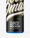 Matte Plastic Bottle Mockup