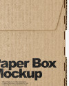 Kraft Paper Box Mockup