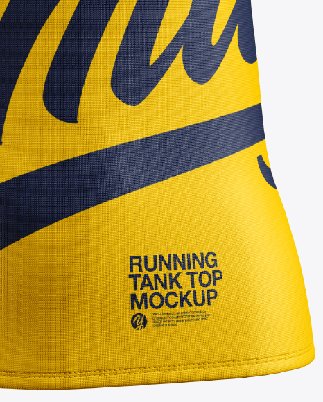 Running Tank Top Mockup