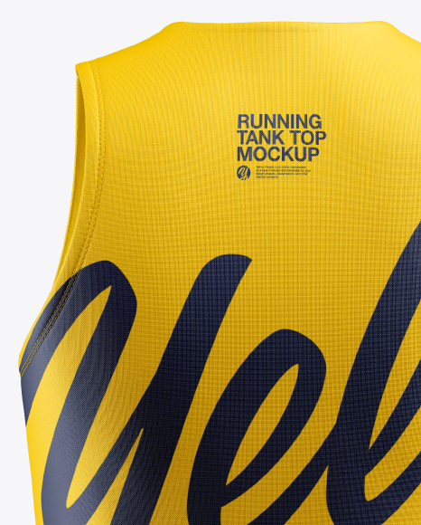 Running Tank Top Mockup