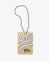 Kraft Label Mockup