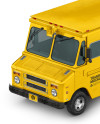 Foodtruck Mockup - Half Side View (High-Angle Shot)