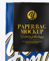 Matte Paper Bag Mockup