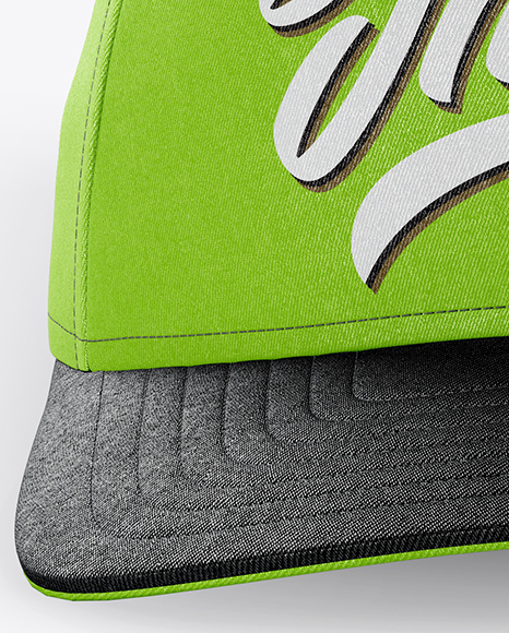 Snapback Cap Mockup