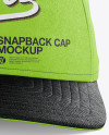 Snapback Cap Mockup