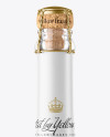 Clear Glass Lambrusco White Wine Bottle Mockup Clear Glass Lambrusco White Wine Bottle Mockup
