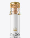 Clear Glass Lambrusco White Wine Bottle Mockup