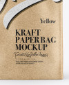 Kraft Paper Bag Mockup