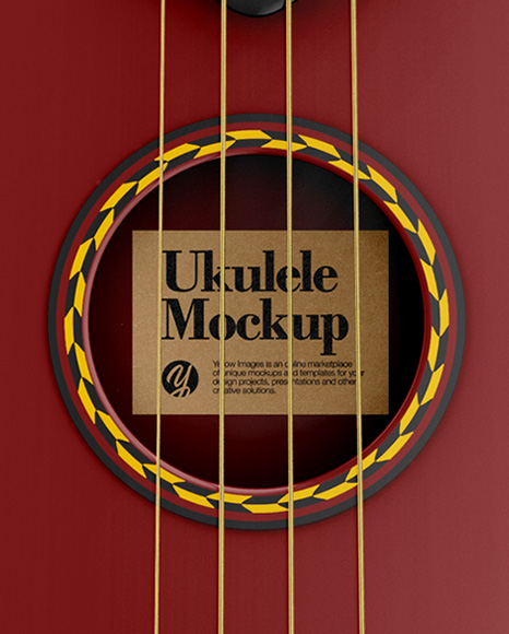 Matte Ukulele Mockup