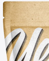 Kraft Pouch Mockup
