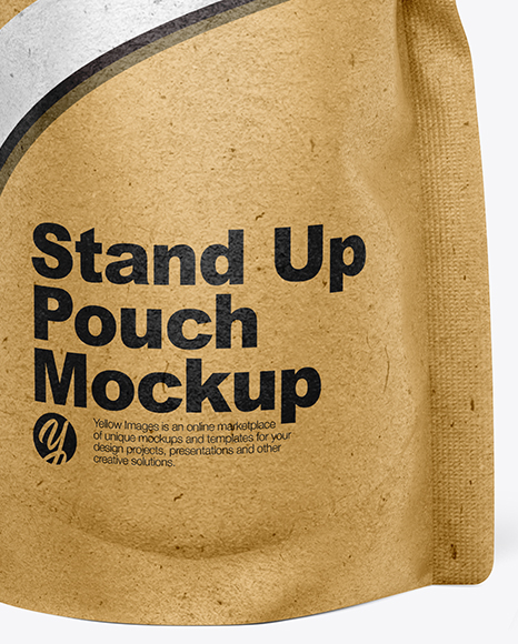 Kraft Pouch Mockup