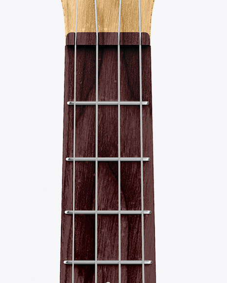 Wooden Ukulele Mockup