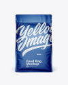 Matte Food Bag Mockup