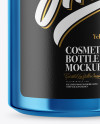 Metallic Cosmetic Bottle Mockup Metallic Cosmetic Bottle Mockup