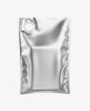 Matte Metallic Soap Bag Mockup