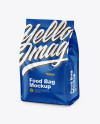 Glossy Food Bag Mockup