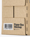 Kraft Paper Box Mockup