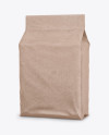 Kraft Stand-up Food Bag Mockup