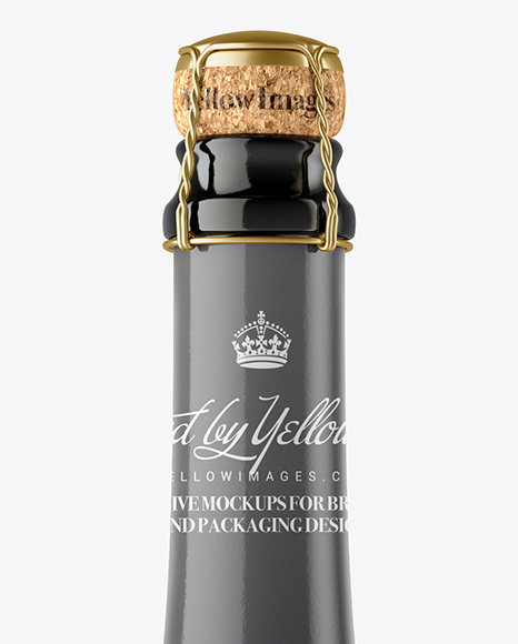 Green Glass Lambrusco White Wine Bottle Mockup Green Glass Lambrusco White Wine Bottle Mockup