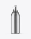 Metallic Shampoo Bottle Mockup