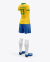 Women`s Full Soccer Kit Mockup