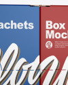 Two Closed Boxes w/ Sachets Mockup