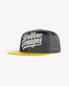 Snapback Cap Mockup