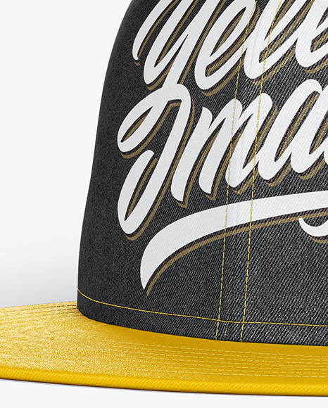 Snapback Cap Mockup