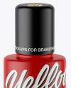 Matte Cosmetic Bottle Mockup