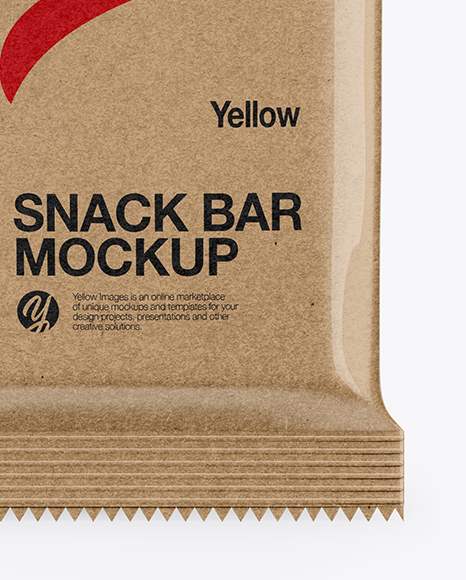 Kraft Snack Bar Mockup